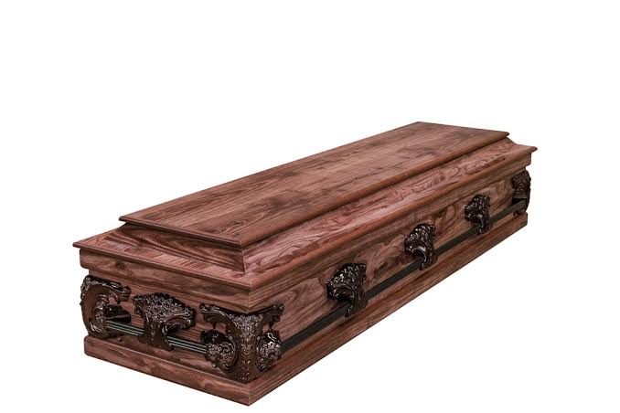 Redwood Halfview Casket